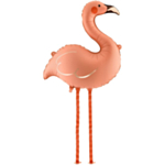 Flamingo Folieballon Med Ben