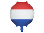 Rund Holland Flag Folieballon