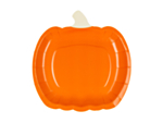 Græskar Paptallerkener Orange
