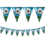 Fodbold Flagbanner Blå