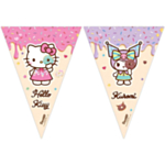Hello Kitty® Og Kuromi Flagbanner