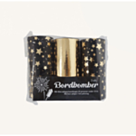 Nytår Bordbomber Med Stjerner Sort/Guld