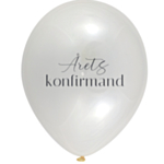 Årets Konfirmand Balloner Transparent