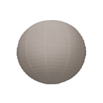 Japansk Papir Lanterne Beige