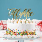 Tillykke Kagetopper Guld