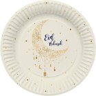 Eid Mubarak Måne Paptallerkener