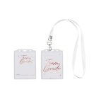 Team Bride Keyhanger Badges