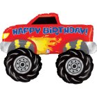 Monster Truck Happy Birthday Folieballon