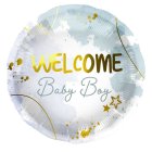 Welcome Baby Boy Folieballon