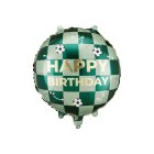 Happy Birthday Fodbold Folieballon