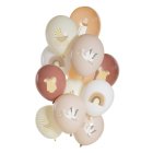 Stork Babyshower Latexballoner Pastel