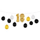 18 Års Ballonguirlande