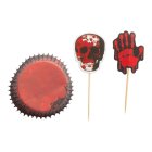 Blodig Hånd Muffinforme & Kagepinde