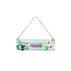Paradis Træskilt