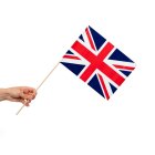 Storbritannien Flag På Pinde