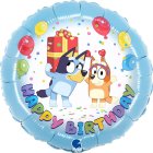 Bluey® Happy Birthday Folieballon