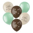 Blooming Little One Latexballoner Mint/Brun/Creme