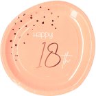 Paptallerkener 18 Års Lush Blush