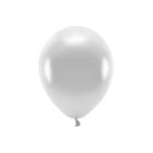 Basic Metalliske Latexballoner Sølv