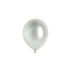 Krom Mini Latexballoner Sølv