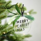 Merry Christmas Akryl Julepynt