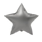 Stjerne Folieballon Sølv
