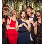 Nytår photoboot rekvisitter