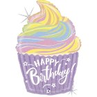 Happy Birthday Cupcake Folieballon