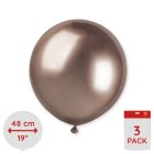 Krom Premium Latexballoner Rosaguld