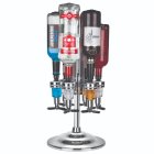 Final Touch® Roterende LED Flaskeholder Til 6 Flasker