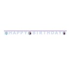 Frozen® Happy Birthday Papirbanner Lyserød