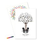 Bryllup Fingeraftryk Plakat Mr. & Mr.