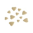 Hjerte Konfetti Guld