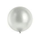 Krom Latexballon Sølv