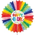 Happy B Day Honeycomb