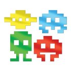 80'er Pixel Udskæringer