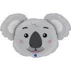 Koala Hoved Folieballon