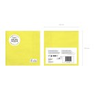 Servietter Gul