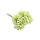 Kunstig Zinnia Mini Blomsterbuket Grøn