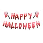 Happy Halloween Kødøkse Papirbanner