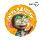 Cool Abe Happy Birthday Folieballon