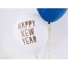 Happy New Year Balloner Pastelhvid