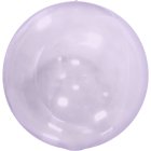 Transparent Rund Ballon Lilla