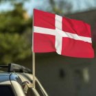 Dannebrogsflag Til Bil