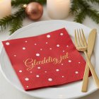 Glædelig Jul Servietter