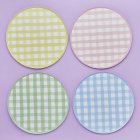 Gingham Pastel Tallerkener