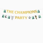 The Champions Party Fodbold Guirlander Grøn/Guld