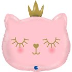 Prinsesse Kat Folieballon Lyserød