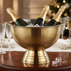 Champagnekøler Med Fod Rustfri Stål