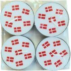 Dannebrog Store Fyrfadslys